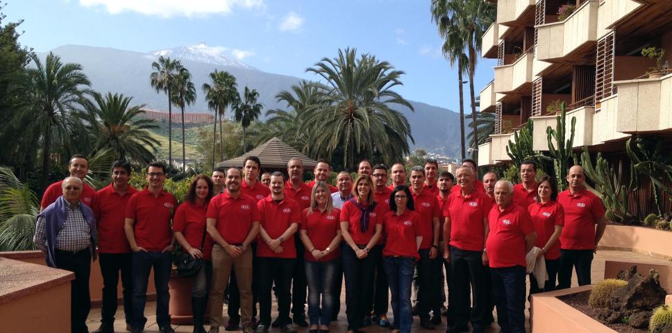 Gran optimismo en la convención anual de Kia Canarias