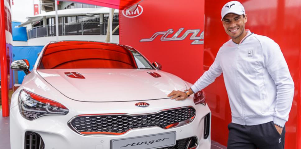 Kia Motors y Rafa Nadal, protagonistas un año más del Open de Australia de tenis 2017
