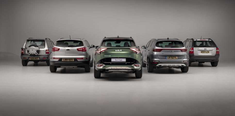 Kia Sportage, 30 años de historia y éxitos