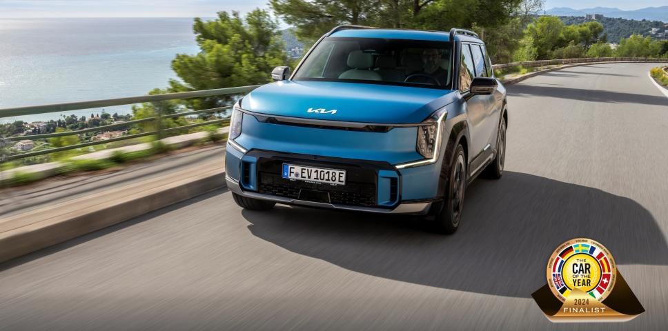 Kia EV9, finalista del “Coche del Año” 2024