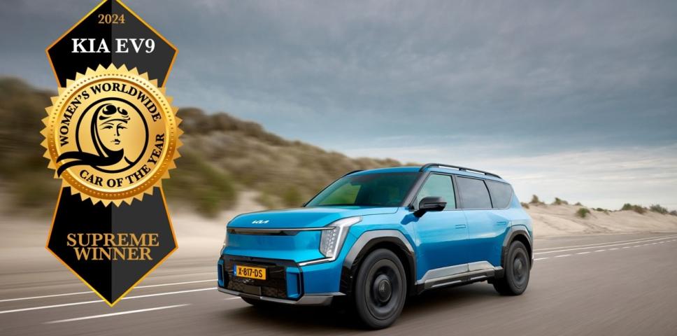 Kia EV9, elegido “Mejor Coche del Mundo 2024” en los premios WWCOTY