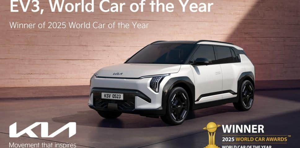 El Kia EV3, Coche del Año 2025 en los World Car Awards