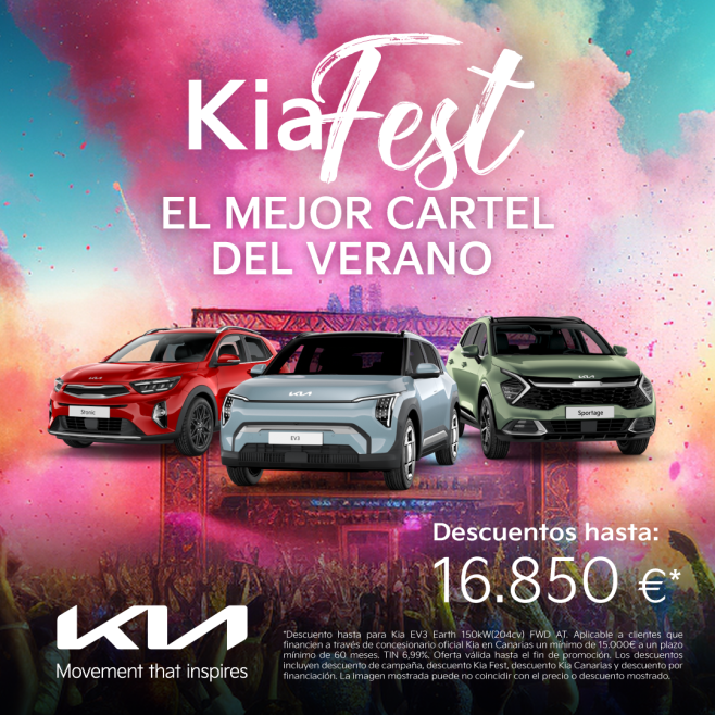 ¡Llega a Canarias el Kia Fest 2025!