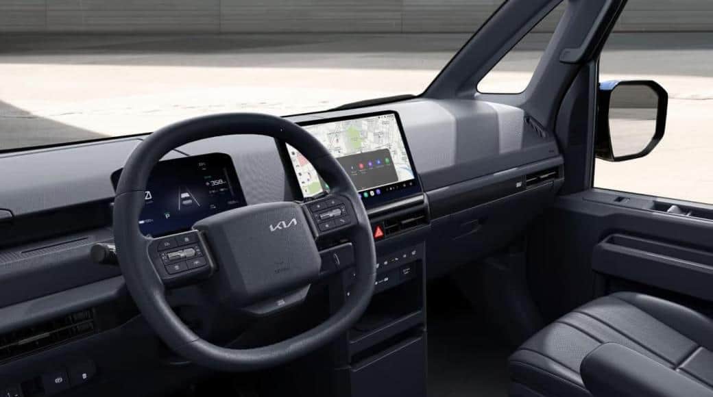 Visión delantera amplia