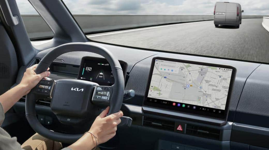 Visión delantera amplia