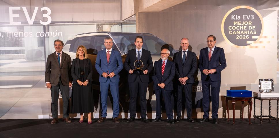 El Kia EV3, reconocido como Mejor Coche de Canarias 2026