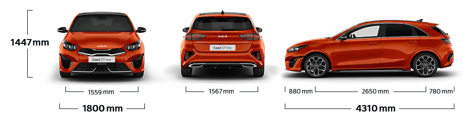 Dimensiones de Ceed